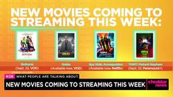 New Movies Coming to Streaming This Week News Clip