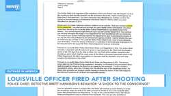 Louisville Police Fires Detective Involved In Breonna Taylor's Death News Clip