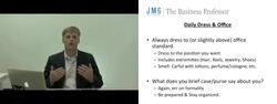 How to Dress Professionally - Business Etiquette Instructional Video