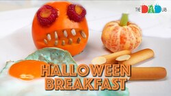Making a Fun Halloween-themed Breakfast Instructional Video