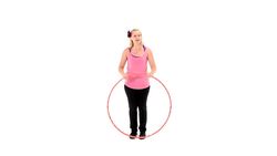 How to Do a Hula Hoop Horizontal Jump Through Instructional Video