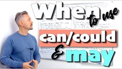 Lesson on CAN/COULD and MAY indicating ability, prohibition, requests, or capability ) Instructional Video