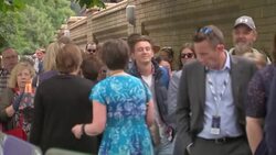 Fans Queuing for Wimbeldon News Clip