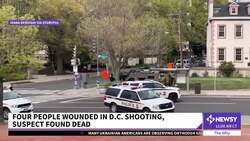 Suspect Found Dead After Shooting 4, Causing Panic In D.C. News Clip
