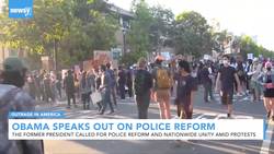 Former President Barack Obama Speaks Out On Police Reform News Clip
