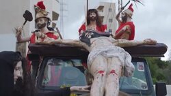 CLEAN : Coronavirus: Lebanon Christians find creative ways to mark Good Friday News Clip