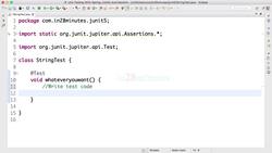 Learn Java Unit Testing with JUnit 5 in 20 Steps - Step 03 - Absence of failure is success Instructional Video