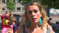 School children seek shelter from 34C heat Instructional Video