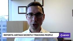 Model Brings Attention To Dangers Of Apple's AirTag Tracking Device News Clip