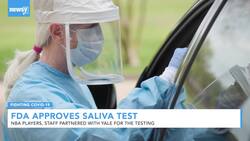 FDA Approves Emergency Authorization For COVID-19 Saliva Test News Clip
