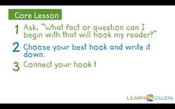 How to Hook Your Reader and State Your Thesis Instructional Video