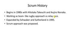 Agile Scrum Master Certification Exam Prep (CSM) - Scrum History Instructional Video