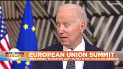 US and EU announce partnership to reduce European reliance on Russian energy News Clip