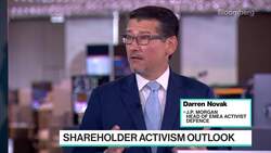 Shareholder Activism Surges, JPMorgan Says News Clip