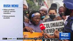 Here's what led Kenyans to burn part of parliament and call for the president's resignation News Clip