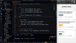Modern JavaScript from the Beginning - Second Edition - Save Username to Local Storage Instructional Video