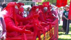 CLEAN : Hundreds gather in Sydney to protest climate inaction amid global summit News Clip