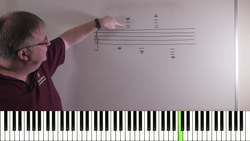 Reading Treble Clef Ledger Lines - Music Theory Instructional Video
