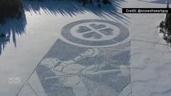 Snowshoeing for the Scotties News Clip