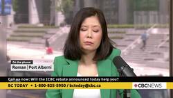 $110 ICBC rebate is 'fine,' but BC Today callers say crash victims need better care News Clip