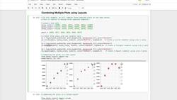 Data Analytics using Python Visualizations - Working with Layouts - Row / Column / Grid Instructional Video