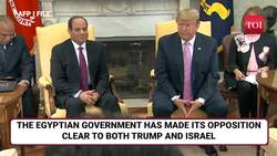 Egypt Fumes At Trump's Gaza Plan; Warns Potential Collapse Of Peace Treaty With Israel News Clip