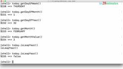 Java Programming for Complete Beginners - Java 16 - Step 12 - Java Dates - Exploring LocalDate - Creation and Methods to Play with D Instructional Video