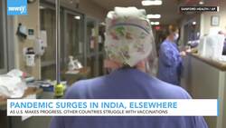 As U.S. Leans On Vaccines To Contain Spread, COVID-19 Surges Elsewhere News Clip
