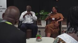 CLEAN : French-backed 'Foundation for Democracy' launches in Johannesburg News Clip