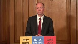 Professor Chris Whitty on Coronavirus test kits News Clip