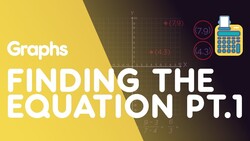 Finding The Equation Of A Line Through 2 Points PART 1 Instructional Video