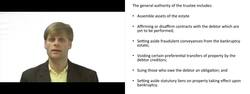 Role of Trustee in Bankruptcy Instructional Video
