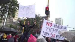 'Referendum on Duque': Thousands march against Colombia president News Clip