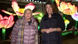 Road Trip: Close to Home: Bergen County Zoo's 'Let it Glow' holiday display now open News Clip