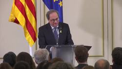 Catalan Pres and Carles Puigdemont hold news conference Instructional Video