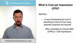Cost Per Impression, CPI Instructional Video