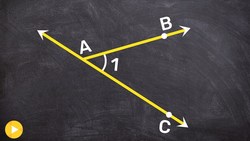 Learning to name a point, line, ray and angle from a figure Instructional Video