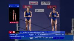 Canadian divers McKay and Miller earn Canada a spot at Paris 2024 News Clip