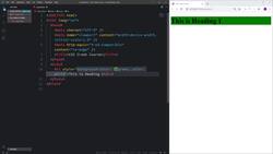 Frontend Web Development Bootcamp - Build a Twitter Clone - What is CSS and how to write it Instructional Video