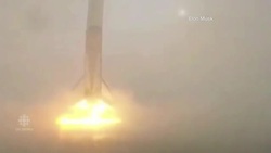 SpaceX rocket crash lands News Clip
