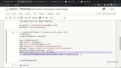 Social Media Automation using Python - Scheduling Sending an Email Instructional Video