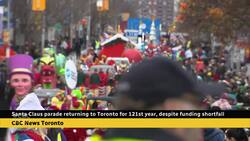 Santa Claus parade returning to Toronto despite funding shortfall News Clip