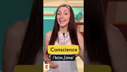 Pronunciation Challenge: Conscience #shorts Instructional Video