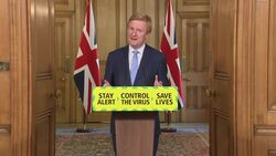 UK: Daily Coronavirus press conference in 10 Downing Street hosted by Oliver Dowden MP, Part Seven. News Clip