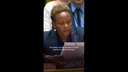 UN condemns 'acts reminiscent of gravest international crimes' in Gaza News Clip