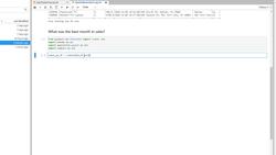 Apache Spark 3 for Data Engineering and Analytics with Python - Challenge Part 3 - Q1 Get the Best Sales Month Instructional Video