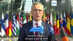 NATO defence ministers thrash out new security aid and training support plan for Ukraine News Clip