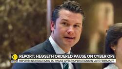 US reportedly pauses offensive cyber operations against Russia News Clip