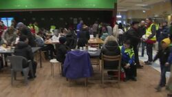 Ukrainian Refugees in Poland After Crossing Border At Medyka News Clip