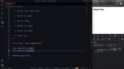 Modern JavaScript from the Beginning - Second Edition - Linked Lists Instructional Video